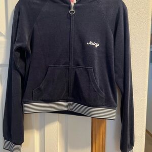 Juicy Couture Kids Dark Blue Hoodie